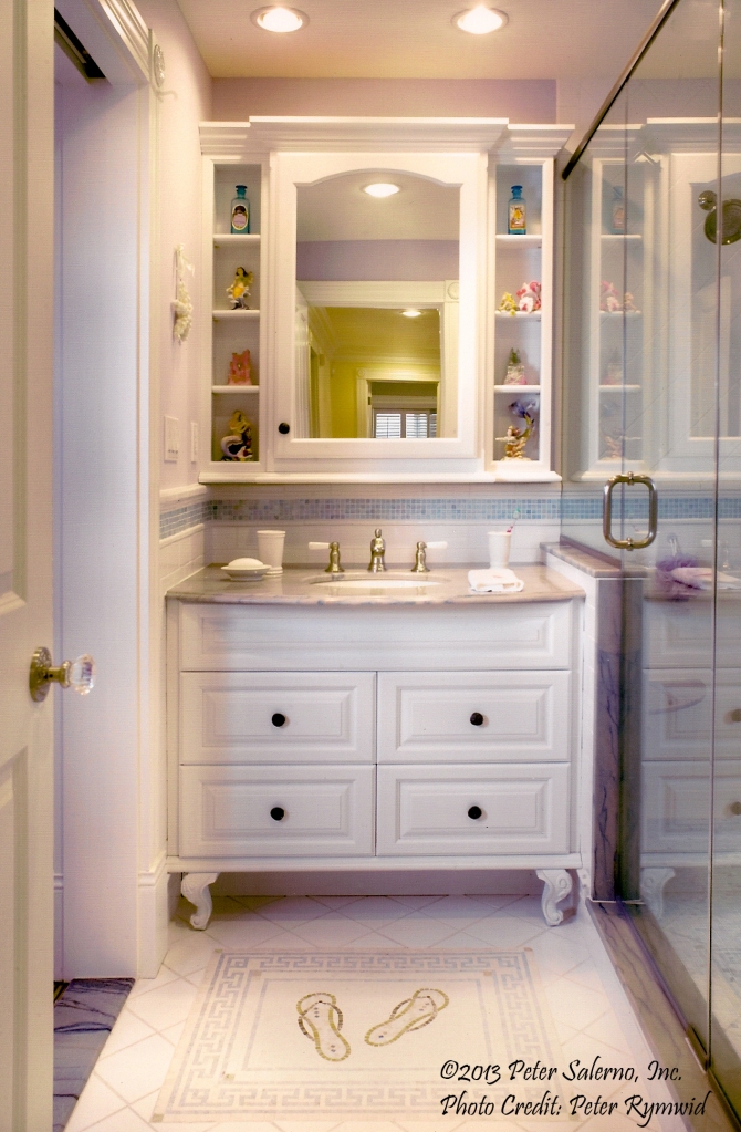 Update your beach house bathroom to be sleek, stylish and inviting.