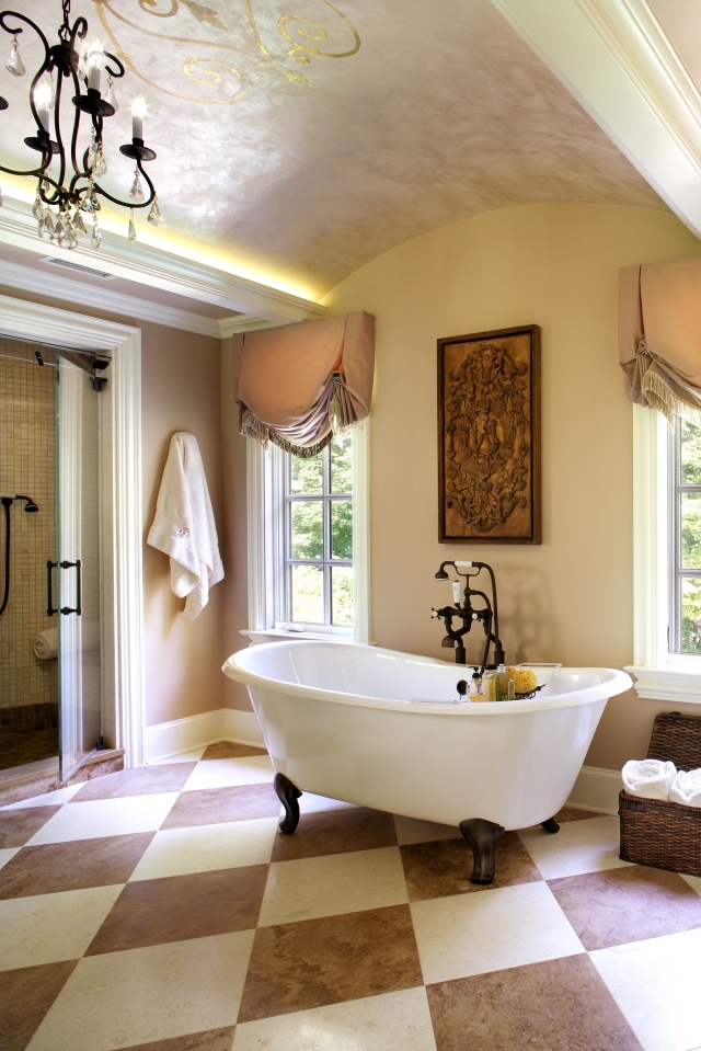 Alternate view of our French-inspired 1st place best bath design winner.