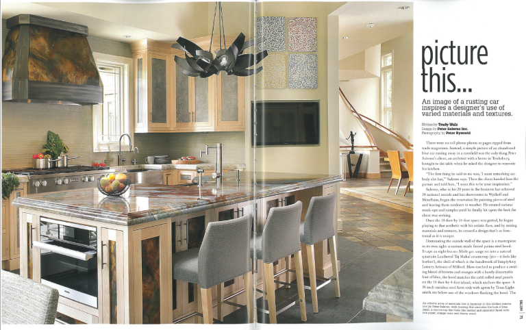 A look at the latest kitchen design feature in Gallery New Jersey Luxury Homes and Estates.